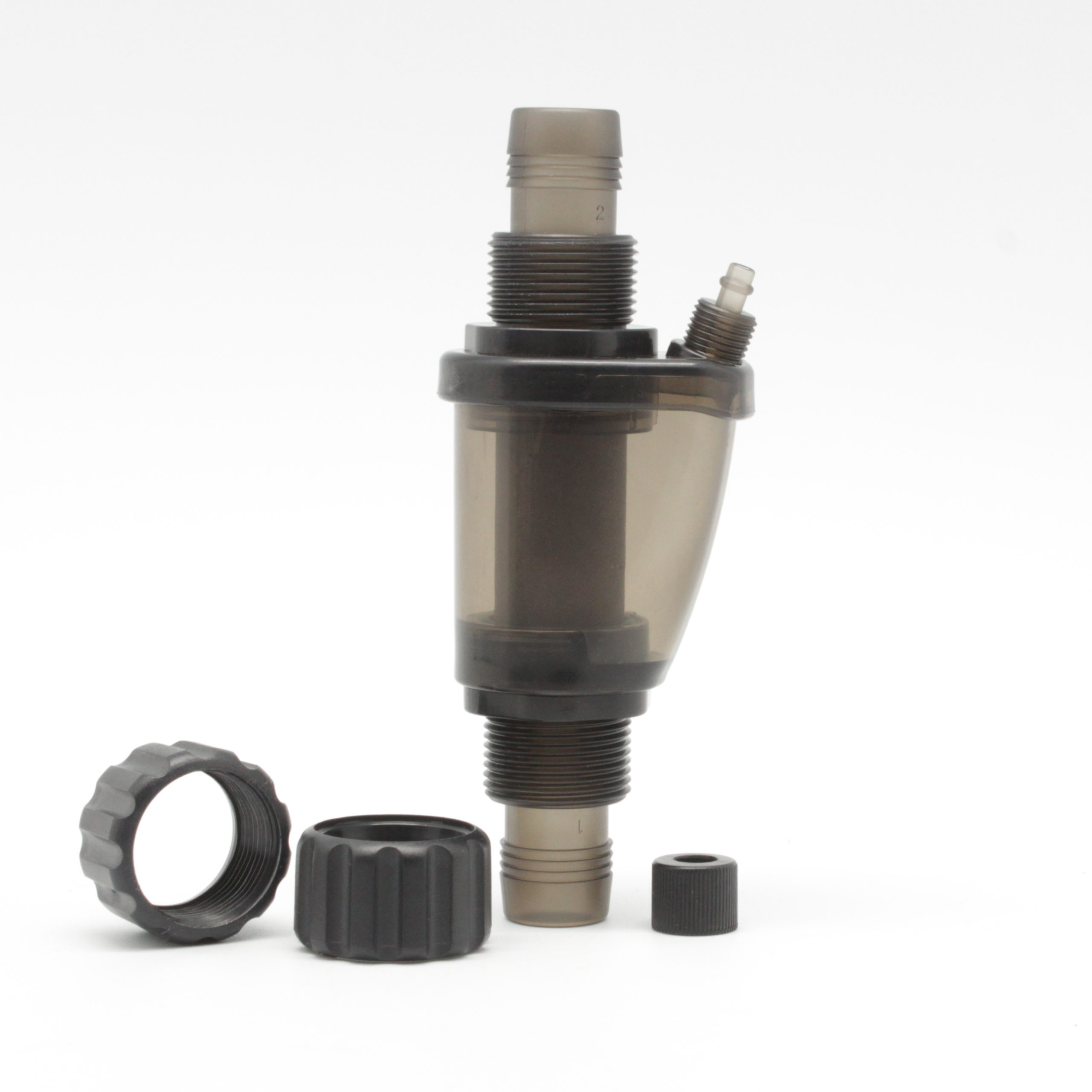 CO2 InLine Diffusor für Anlagen bis 500L mit Außenfiltern – 16/22 mm