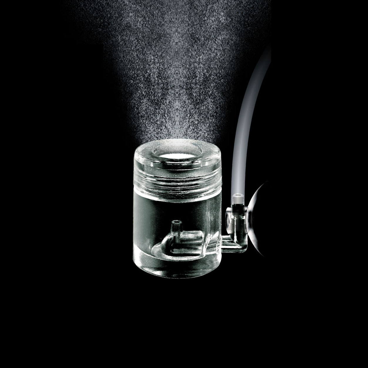 CO2 Diffusor Perl-L300 2in1 mit integriertem Blasenzähler