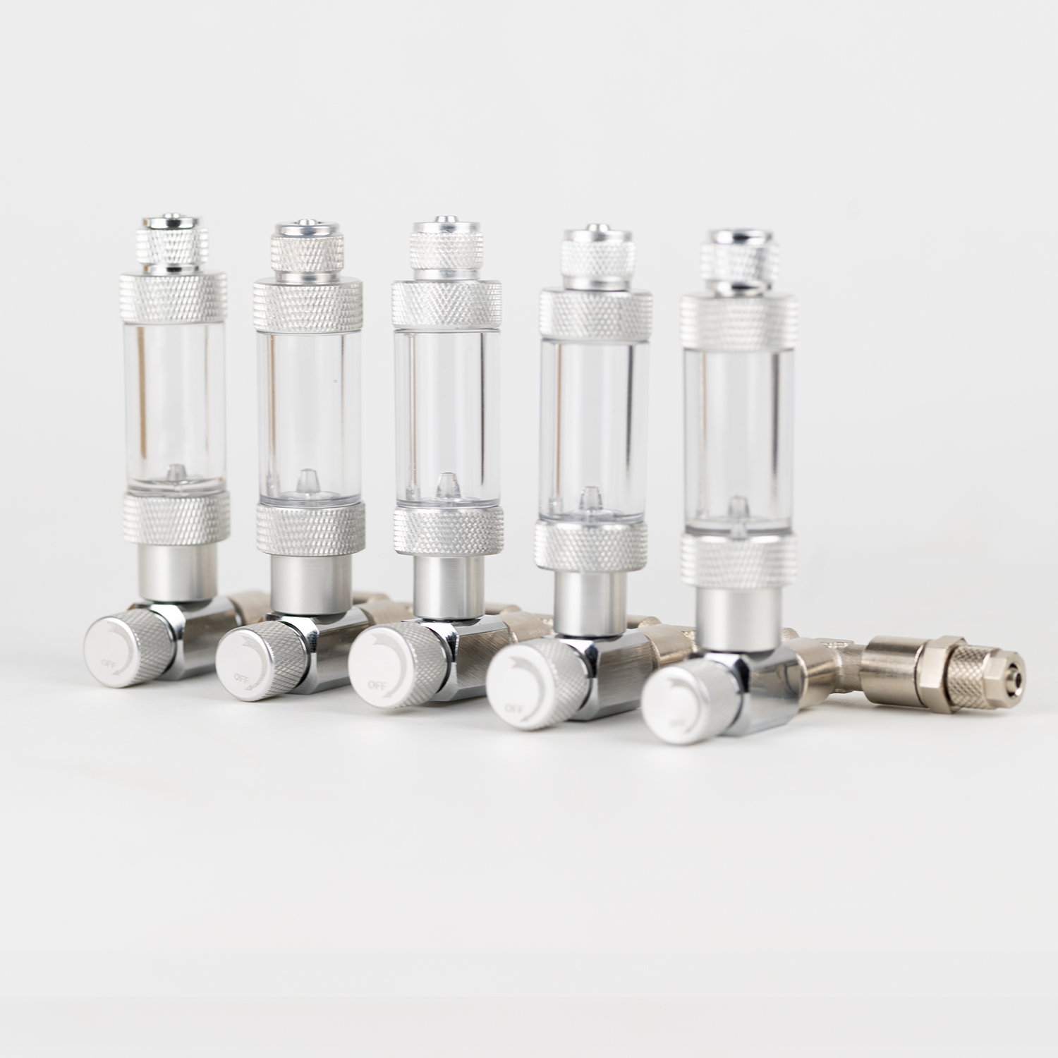 CO2 Verteiler 2er | 3er | 4er | 5er für Aquarium CO2-Anlagen – 6er Verteiler mit BZ