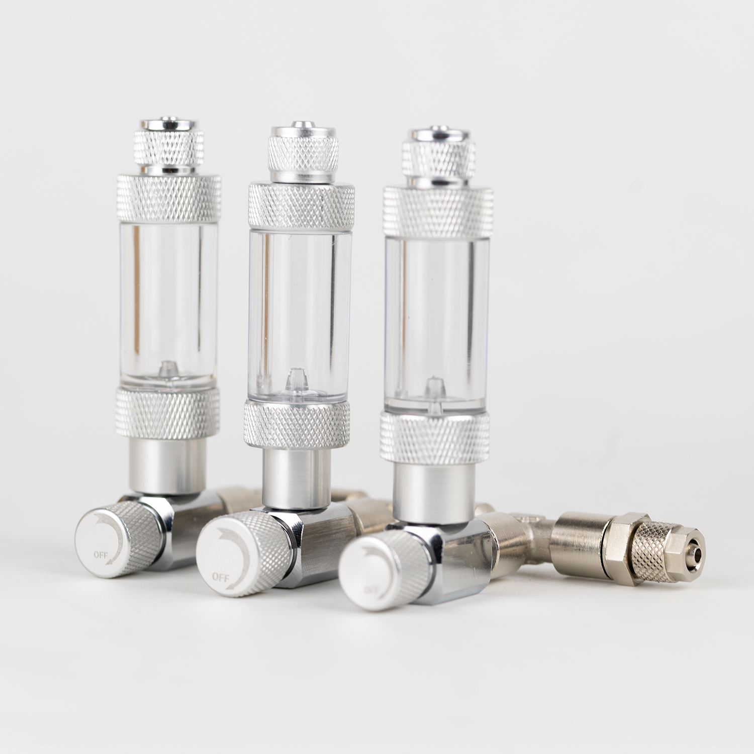 CO2 Verteiler 2er | 3er | 4er | 5er für Aquarium CO2-Anlagen – 3er Verteiler mit BZ