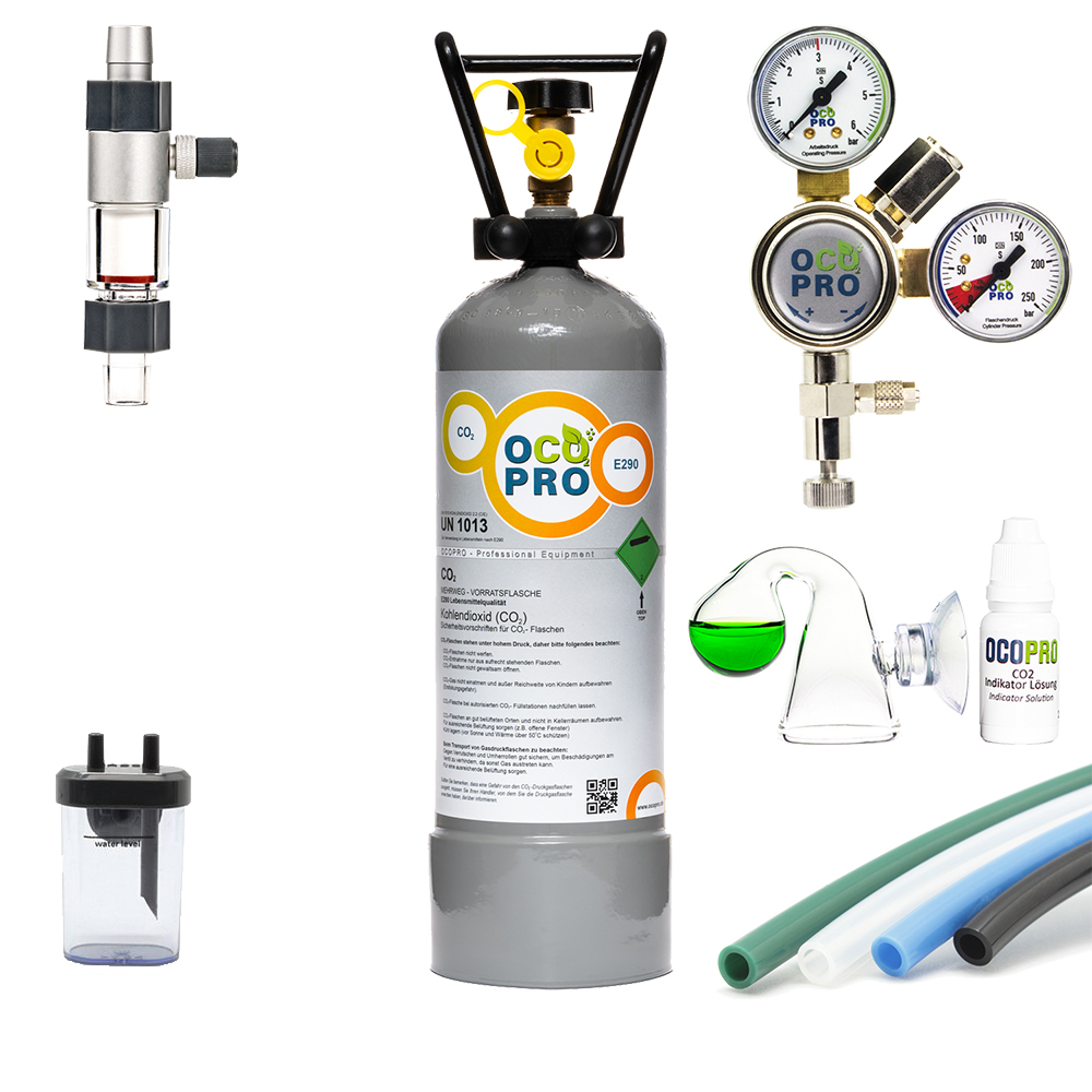 CO2-Anlage DLX-450 mit 2 kg-Mehrwegflasche
